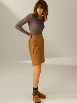 Clouds Ribbed Pullover Sweater