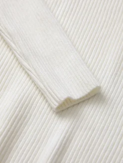 Clouds Ribbed Pullover Sweater