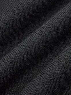 Color Block Panel Lapel Sweater