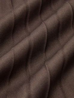 Color Block Pleated Skirt