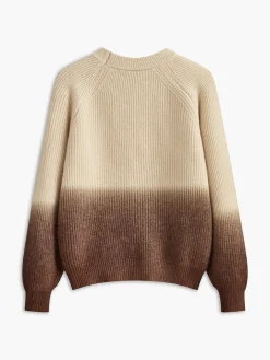 Color Block Ribbed Sweater
