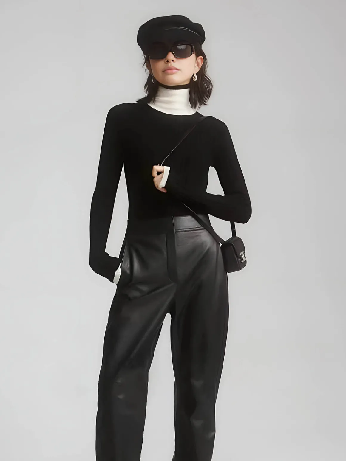Color Block Slim Cozy Sweater
