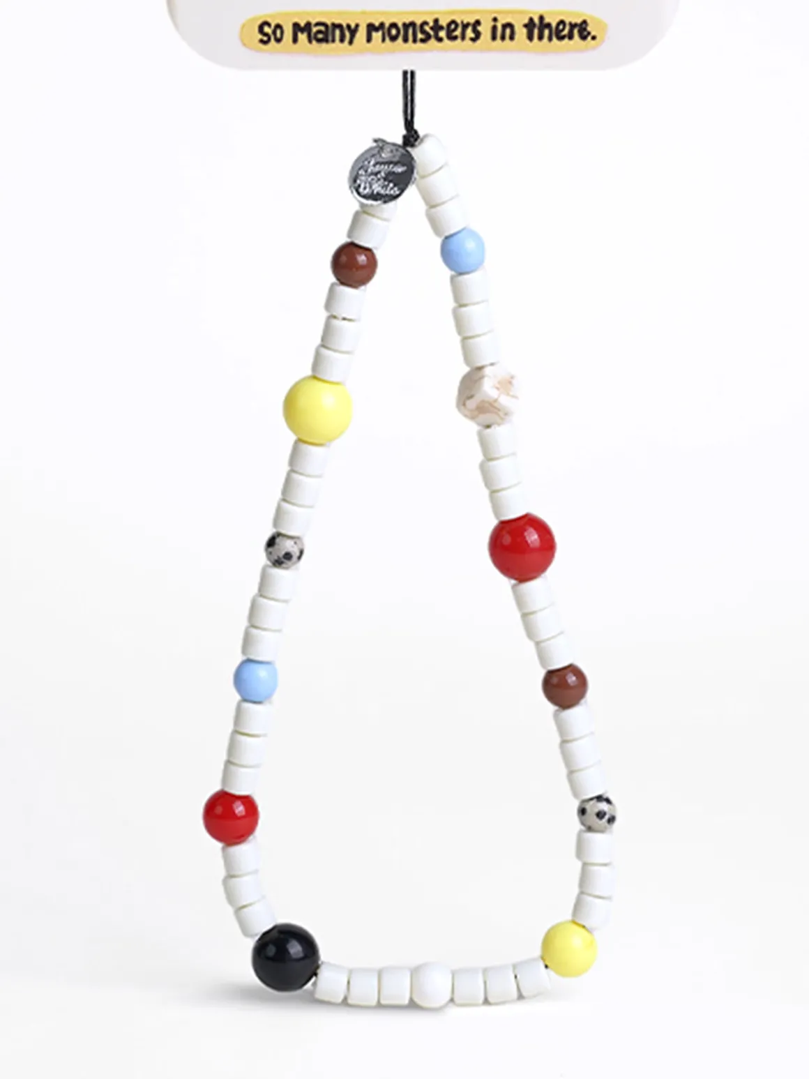 Colorful Beaded Phone Lanyard