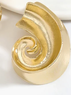 Conch Stud Earrings