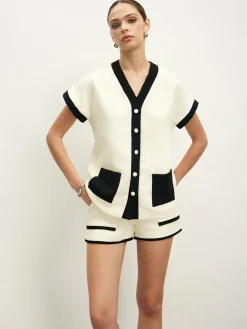 Contrast Binding Pockets Shirt