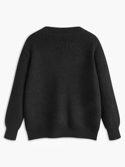 Contrast Piping Panel Cozy Cardigan