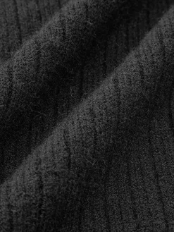 Contrast Ruffle Sweater