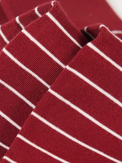 Contrast Striped Stacking Socks