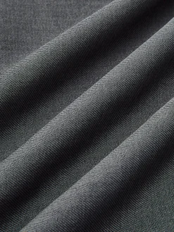Contrast Trim Pleated Draped Pants
