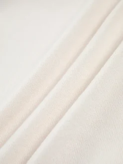 Contrast Trim Pleated Mini Sweater Skirt Set