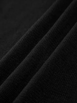 Contrast Trim Strap Knit Top