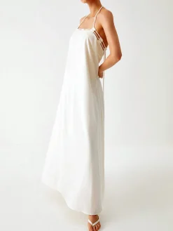 Cotton & Linen Cami Long Dress