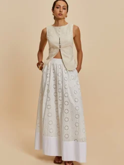 Cotton & Linen Casual Sleeveless Blouse