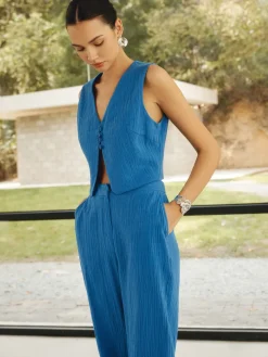 Cotton & Linen Leisure Waistcoat