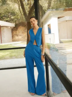 Cotton & Linen Leisure Pants Set
