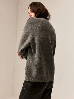 Cotton Blends Cherry Printed Pullover Sweater