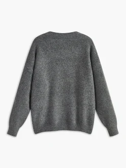 Cotton Blends Cherry Printed Pullover Sweater