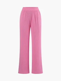Cotton Blends Pants Set