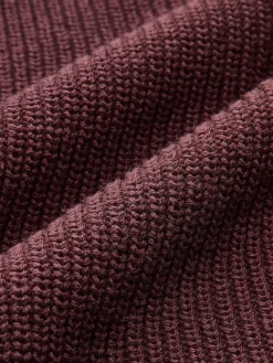 Cotton Blends Ribbed Sweater Vest