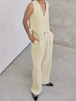 Cotton Casual Pants Set