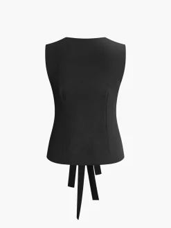 Cotton Knotted Multi-Wear Tank Top