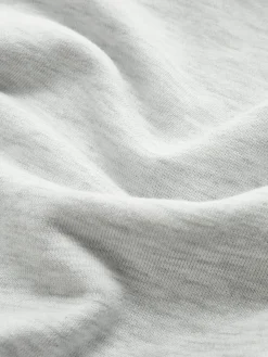 Cotton Pleated Corset Sweatshirt