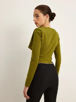 Cowl Neck Bodysuit