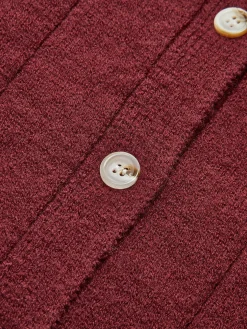 Crew Neck Button Soft Cardigan