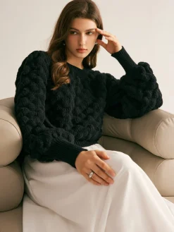Crew Neck Cloud Sweater
