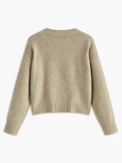 Crew Neck Strawberry Warm Sweater