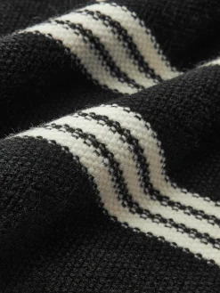 Crew Neck Striped Sweater Vest