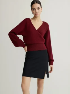 Criss Cross Cinched Sweater