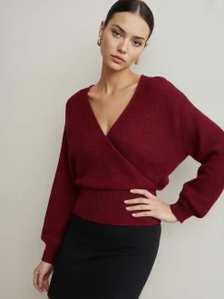 Criss Cross Cinched Sweater