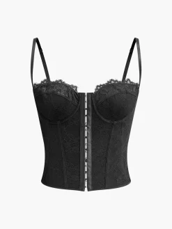 Criss Cross Lace Cami Top