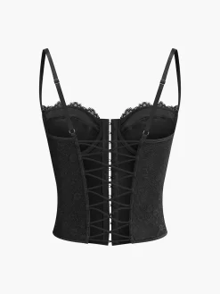 Criss Cross Lace Cami Top