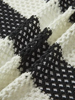 Crochet Flower Hollow Sweater Vest