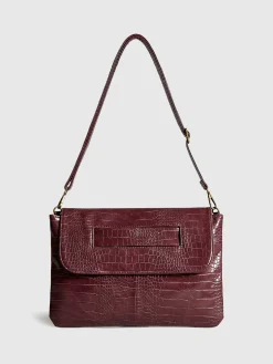 Crocodile Pattern Large Capacity Clutch Briefcase