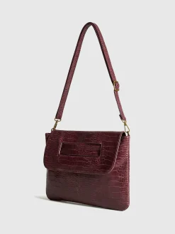 Crocodile Pattern Large Capacity Clutch Briefcase