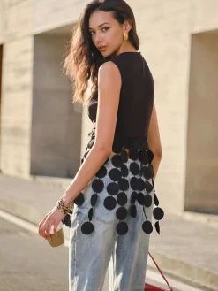 Crop Tassel Tank Top
