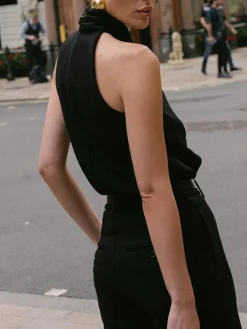 Cross Halter Tank Top