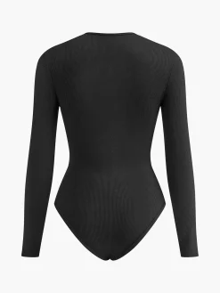 Cutout Hoop-Ring Sexy Bodysuit
