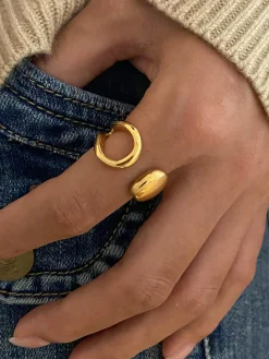 Cutout Open Ring