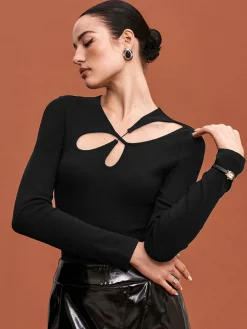 Cutout Skinny Bodysuit