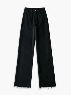 Denim Straight Leg Jeans