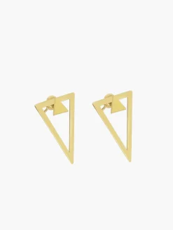 Detachable Triangle Earrings