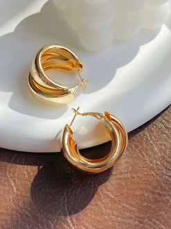 Double Hoop Earrings