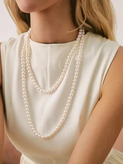 Double Layered Pearl Necklace