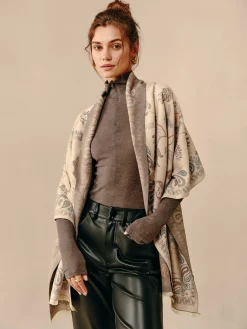 Double-Sided Large Scarf