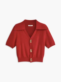Effortless Collared Top