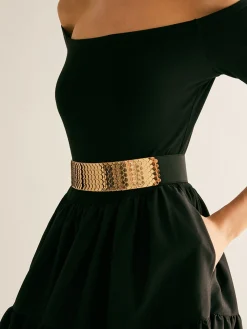 Elastic Fish Scale Belt